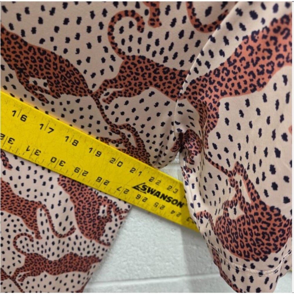 Bad Birdie Large Sahara Cheeta Golf Polo Shirt - Picture 8 of 10